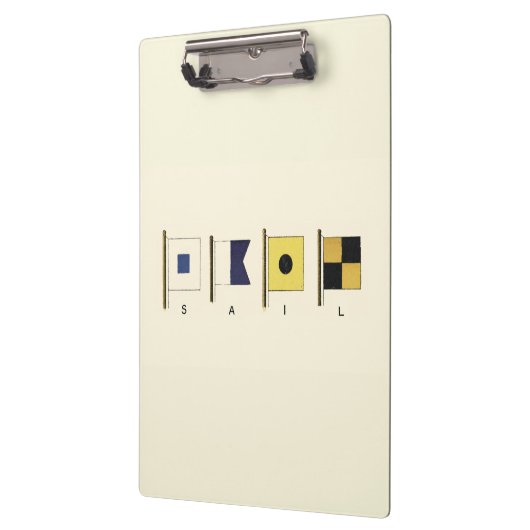 下に絵画帆を持つ四つのフラ書グのの クリップボード (左)