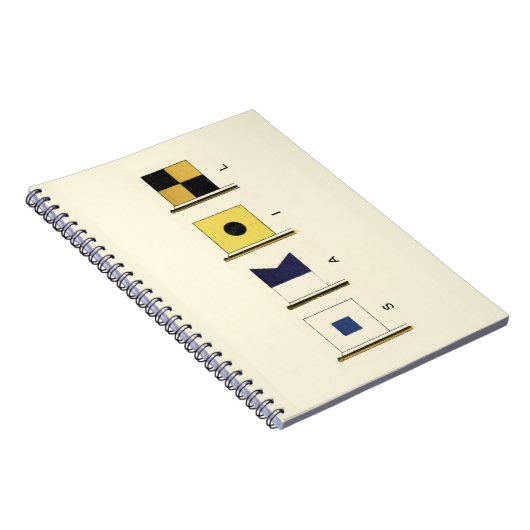 下に絵画帆を持つ四つのフラ書グのの ノートブック (右側)