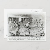 下のスポーツ実在バラドでのテニスの試合 ポストカード (正面/裏面)