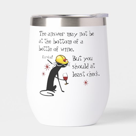 下のワインでは答えおもしろいない引用文 (左面)