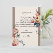 下の方     が私の花嫁の付き添いだ 招待状 (スタンド正面)