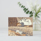 下の水上船 ポストカード (スタンド正面)