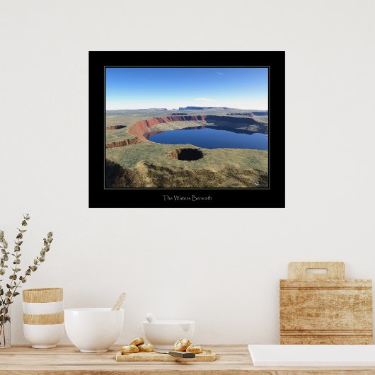 下の水 ポスター (キッチン)