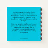 下の波止場旅行ノートブック ノートブック (裏面)