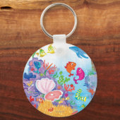 下の海 キーホルダー (正面)