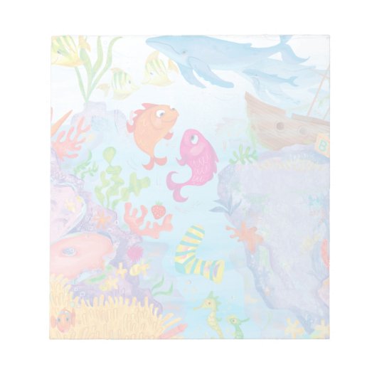 下の海 ノートパッド (正面)