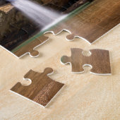 下の秋の丘のオールドマンズ洞窟 ジグソーパズル (側面)