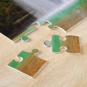 下の秋の丘のオールドマンズ洞窟 ジグソーパズル (側面)