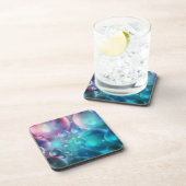 下の空のストリームのコルクコースター コースター (右側)