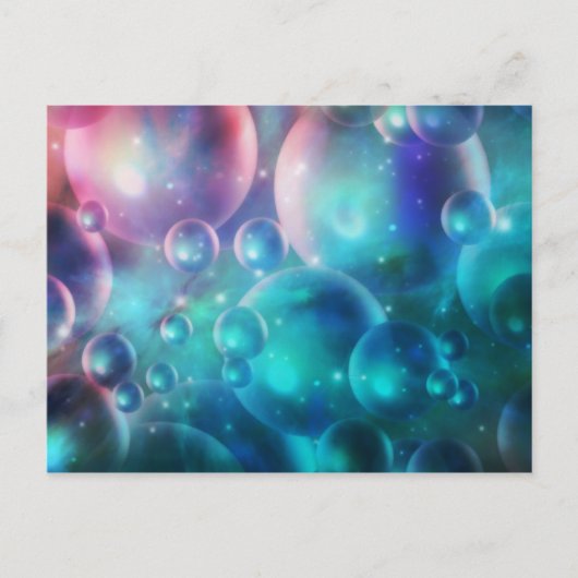 下の空のストリーム葉書 ポストカード (正面)