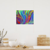 下の色 ポスター (キッチン)