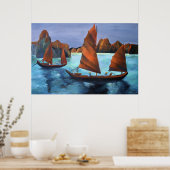 下りドラゴンベイのジャンクス ポスター (キッチン)