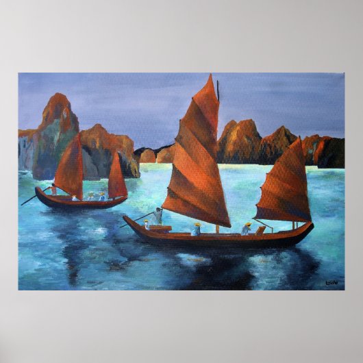 下りドラゴンベイのジャンクス ポスター (正面)