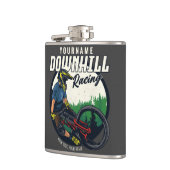 下りパーソナライズされたヒルレーシングマウンテンバイクトレイル  フラスク (左)