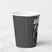 下りパーソナライズされたヒルレーシングマウンテンバイクトレイル 紙コップ (右)