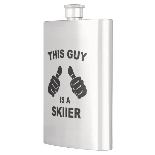 下り坂でもクロスカントリーでもテレマークでも フラスク (左)