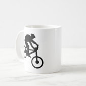 下り坂に コーヒーマグカップ (正面左)