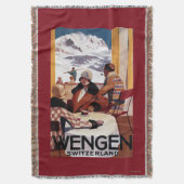 下り坂クラブ昇進ポスター スローブランケット (正面縦)