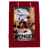 下り坂クラブ昇進ポスター ミディアムペーパーバッグ (正面)