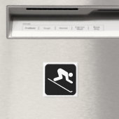 下り坂スキーシンボル磁石 マグネット (インサイチュ (食洗機))