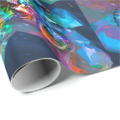 下り坂極度のクレヨンによって着色される土のバイク ラッピングペーパー (ロールコーナー)