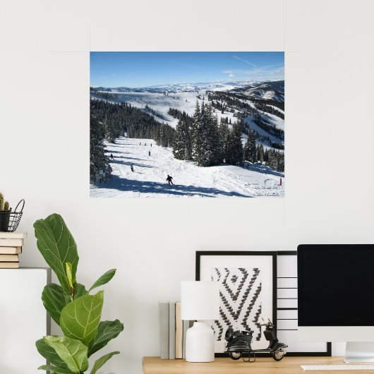 下り坂 ポスター (ホームオフィス)