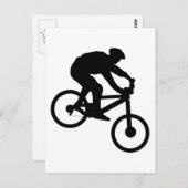 下り坂 ポストカード (正面/裏面)