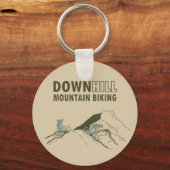 下り山サイクリング キーホルダー (正面)
