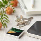 下り山サイクリング キーホルダー (側面)