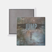 下り方に翼を作りなさい マグネット (正面/裏面)