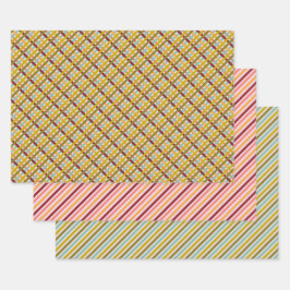 下り棚ライナー又はギフトかわいらしラップとしての ラッピングペーパーシート