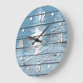 下り素朴坂のテキストを見る ラージ壁時計 (傾斜)