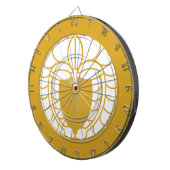 下り藤 ダーツボード (正面右)