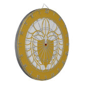 下り藤 ダーツボード (正面左)