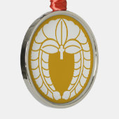 下り藤 メタルオーナメント (右)