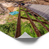 下を見て7つの秋階段ポスター ポスター (角)