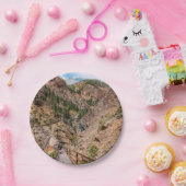 下を見て7つの秋階段紙プレート ペーパープレート (パーティー)