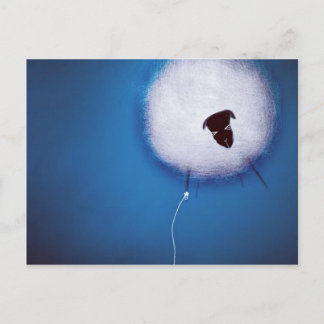 下を見ない ポストカード