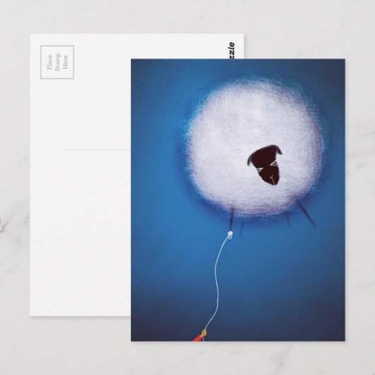 下を見ない ポストカード (正面/裏面)