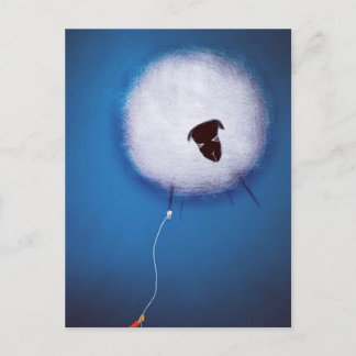 下を見ない ポストカード