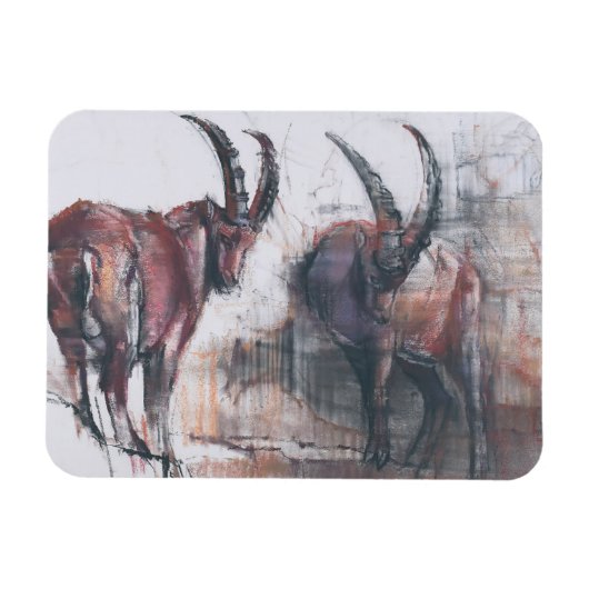 下を見ない マグネット (横)