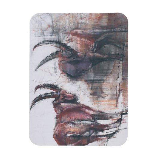 下を見ない マグネット (縦)