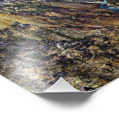 下イエローストーン滝イエローストーン国立公園 フォトプリント            (角)