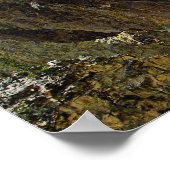 下イエローストーン滝イエローストーン国立公園 ポスター (角)