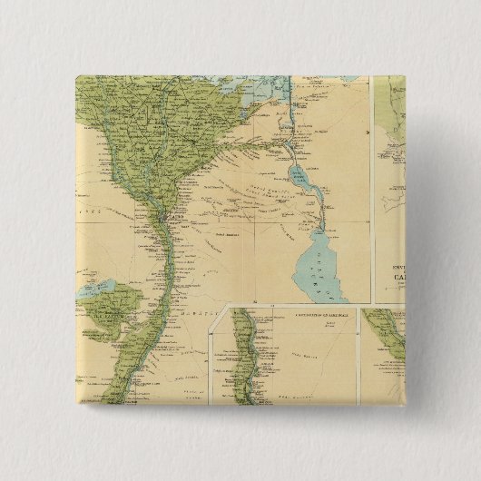 下エジプト 缶バッジ (正面)