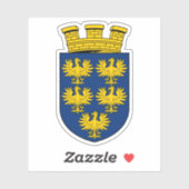 下オーストリア州の紋章 シール (シート)