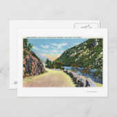 下カスケード湖の景色 ポストカード (正面/裏面)