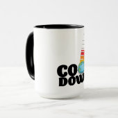 下クールへ マグカップ (正面左)