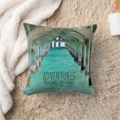 下バハマ桟橋 クッション (ブランケット)