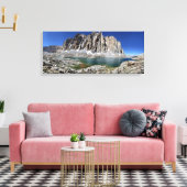 下ヒッチコック湖の上のヒッチコック山3 – シエラ キャンバスプリント (インサイチュ (リビング))